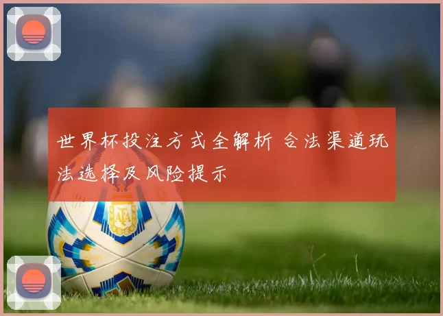 世界杯投注方式全解析 合法渠道玩法选择及风险提示