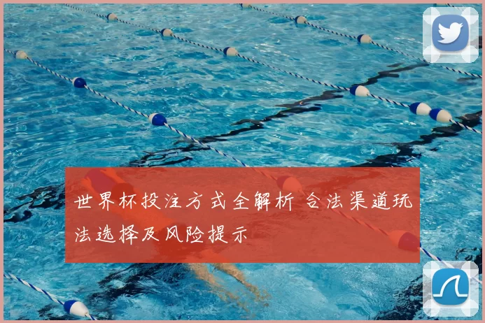 世界杯投注方式全解析 合法渠道玩法选择及风险提示